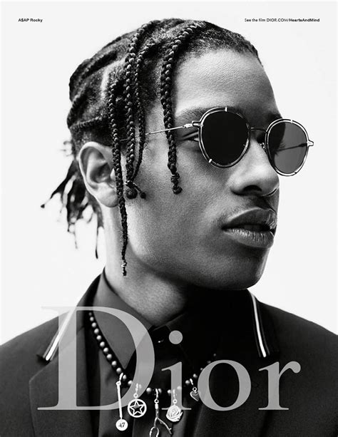 asap rocky black and white dior|asap rocky Dior lyrics.